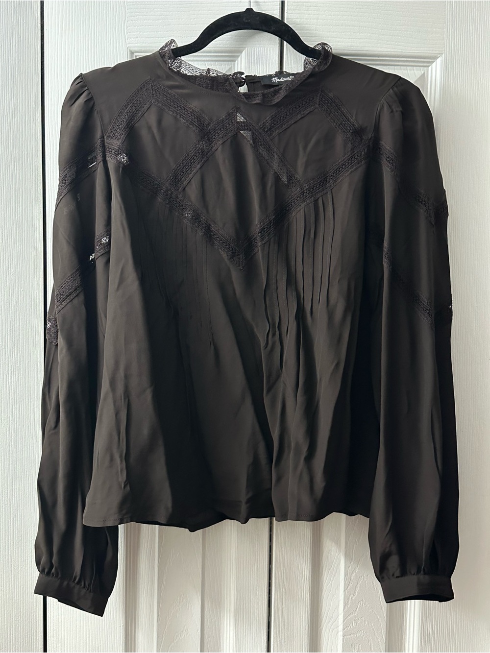 Madewell Brown blouse